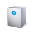 Disco Duro Externo Lacie 4big Quadra RAID de 4 Discos, 12TB, 7200RPM, USB 3.0/Firewire 800, Plata - para Mac/PC  4