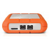 Disco Duro Externo LaCie Rugged Triple 1.5TB, 5400RPM, FireWire 800/USB 3.0, Naranja/Plata - para Mac/PC  2