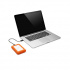 Disco Duro Externo LaCie Rugged Mini 2.5", 2TB, USB 3.0, Naranja/Plata - para Mac/PC - Imagen adicional 2