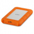 Disco Duro Externo LaCie Rugged 2.5", 2TB, USB-C 3.0, Naranja/Plata, Resistente a los golpes, Resistente a rayones, Resistente a golpes, para Mac/PC  2