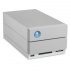 Disco Duro Externo LaCie 2big Dock Thunderbolt 3, 20TB, USB 3.0, Plata - para Mac/PC  1