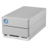 Disco Duro Externo LaCie 2big Dock Thunderbolt 3, 20TB, USB 3.0, Plata - para Mac/PC  3