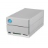 Disco Duro Externo LaCie 2big Dock Thunderbolt 3, 28TB, USB 3.0, Plata - para Mac/PC  1