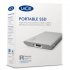 SSD Externo LaCie STKS1000400 2.5", 1TB, USB-C 3.1, Plata  3