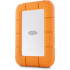 SSD Externo LaCie Rugged Mini SSD, 1TB, USB C, Naranja/Plata  1