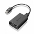 Lenovo Adaptador DisplayPort Macho - 2x DisplayPort Hembra, Negro
