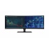 Monitor Curvo Panorámico Lenovo ThinkVision P44w LED 43.4", HDR, 144Hz, Ultra Wide, HDMI, Negro  1