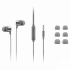 Lenovo Audífonos con Micrófono 110, Alámbrico, 3.5mm, Gris