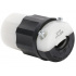 Leviton Tomacorriente 02713-000, 1 Enchufes, 125 - 250V, 30A, Blanco - Imagen adicional 1