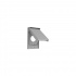 Leviton Placa para Pared 04979-0GY, 1 Puerto, 1 Pieza, Gris