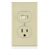 Leviton Tomacorriente 05225-00I, 1 Enchufes, 120V, 15A, Marfil - Imagen adicional 2