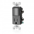 Leviton Tomacorriente 05625-00E, 1 Enchufes, 120V, 15A, Negro - Imagen adicional 1