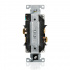Leviton Tomacorriente 08200-0IG, 2 Enchufes, 125V, 15A, Naranja - Imagen adicional 1