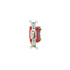 Leviton Apagador 1221-2I, 1 Polo, 20A, Blanco