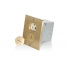 Leviton Tomacorriente 25349-FBA, 2 Enchufes, 125V, 20A, Dorado