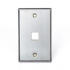 Leviton Tapa para Canaleta 43080-1S1, 70.1 mm x 114 mm, Gris, 1 Pieza  1