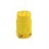 Leviton Conector de PVC, 15A, 125V, NEMA 5-15R, Amarillo  1
