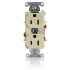 Leviton Tomacorriente 5262-SI, 2 Enchufes, 125V, 15A, Marfil  1