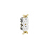 Leviton Tomacorriente 5262-W, 2 Enchufes, 125V, 15A, Blanco  1