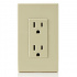 Leviton Tomacorriente 5325-I, 2 Enchufes, 125V, 15A, Marfil  3