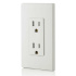 Leviton Tomacorriente 5325-SW, 2 Enchufes, 125V, 15A, Blanco  4