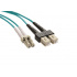 Leviton Cable Fibra Óptica Multimodo OM4 LC Macho - LC Macho, 50/125 µm, 3 Metros, Azul