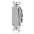 Leviton Apagador 5601-2GY, 2 Botones, 15A, 120/277V, Gris  2