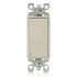 Leviton Apagador Convencional 5603-2T, 3 Vías, 120 - 277V, 15A, Almendra  1