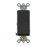 Leviton Apagador Convencional 56080-2E, 24V, 3A, Negro  2