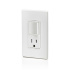 Leviton Tomacorriente 5625-W, 1 Enchufe, 120V, 15A, Blanco  4