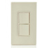 Leviton Apagador 5634-T, 2 Botones, 120 - 277V, 15A, Beige  3