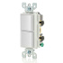 Leviton Interruptor de Luz Inteligente 5634-W, 2 Botones, 12A, 120/277V, Blanco  2