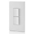 Leviton Interruptor de Luz Inteligente 5634-W, 2 Botones, 12A, 120/277V, Blanco  4
