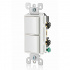 Leviton Interruptor Sencillo 5641-W, 3 Vías, 15A, Blanco  2