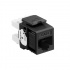 Leviton Conectores Quickport Cat6 Extreme 6+, Negro  1