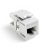 Leviton Jack de Red Quickport Cat6+, Blanco  1