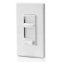 Leviton Interruptor Regulador para LED, 6674-P0W,  Deslizable ON/OFF, Blanco  6
