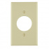 Leviton Placa de Pared 80720-I, 1 Puerto, Marfil  1