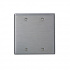 Leviton Placa Ciega para Pared 84025, Acero Inoxidable