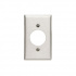 Leviton Placa de Pared 84028, 1 Puerto, Acero Inoxidable  1