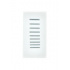 Leviton Zumbador para Pared CI0-ZUMBA-BLA, 1 Pieza, Blanco