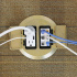 Leviton Caja Redonda para Piso FBBOX-0GY, Gris - Imagen adicional 3