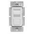 Leviton Atenuador de Luz IllumaTech 60, 2 Botones, Blanco  3