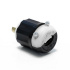 Leviton Clavija de Media Vuelta, 20A, 125 - 250V, Nema L10-20P, Negro/Blanco  2