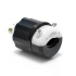 Leviton Clavija de Media Vuelta, 20A, 250V, Negro/Blanco  2