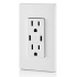 Leviton Tomacorriente T5635-00W, 2 Enchufes, 2x USB-C, 125V, 15A, Blanco  4