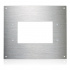 Leviton Placa para Pared XSURG-FLG, 1 Puerto, 1 Pieza, Aluminio