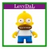 Memoria USB LevyDal Homero Simpson 3D, 16GB, USB 2.0, Multicolor  1