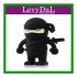 Memoria USB LevyDal Ninja, 16GB, USB 2.0, Negro  1