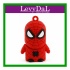Memoria USB LevyDal Spiderman, 16GB, USB 2.0, Rojo  1